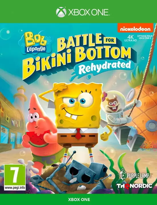 XBOX One Games - Spongebob Squarepants Battle For Bikini Bottom Rehydrated