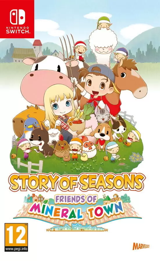 Jeux Nintendo Switch - Story Of Seasons Friends Of Mineral Town