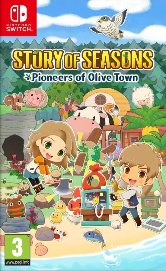 Nintendo Switch Games - Story Of Seasons Pioneers Of Olive Town