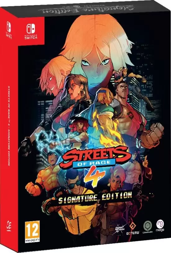 Nintendo Switch Games - Streets Of Rage 4 Signature Edition