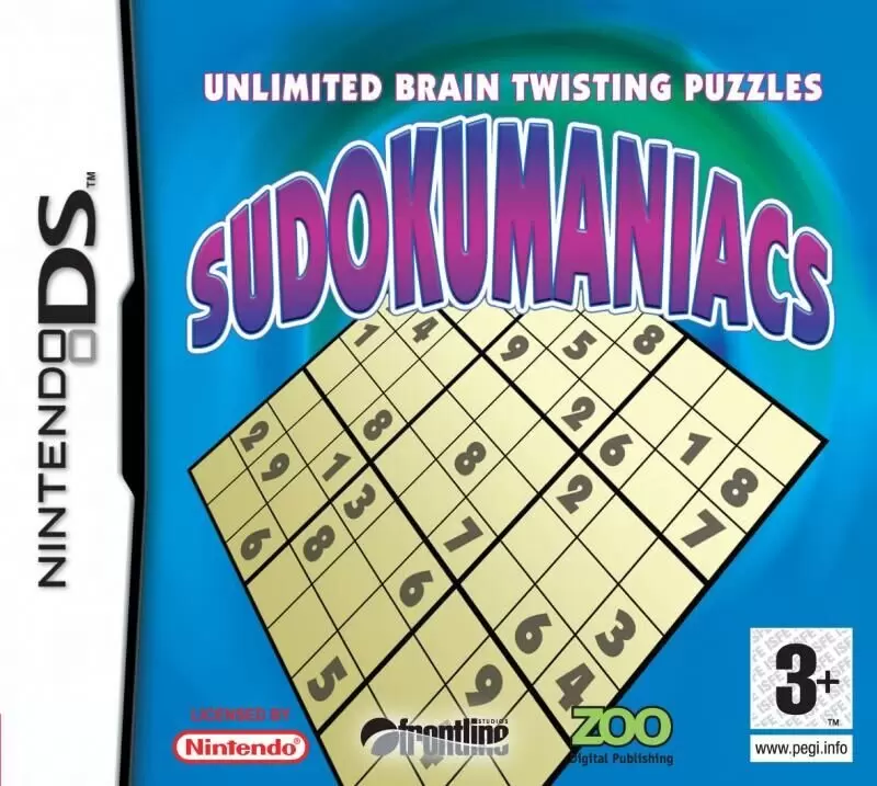 Nintendo DS Games - Sudokumaniacs
