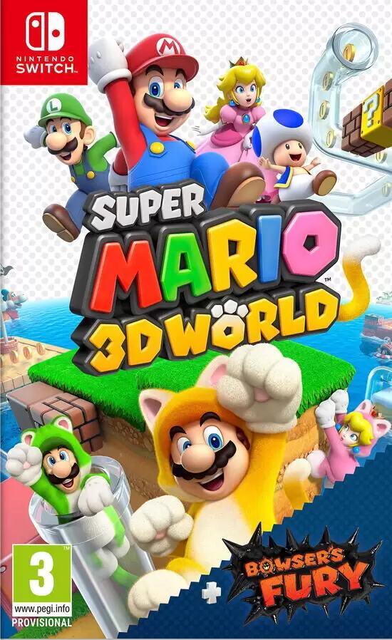 Jeux Nintendo Switch - Super Mario 3D World + Bowser\'s Fury