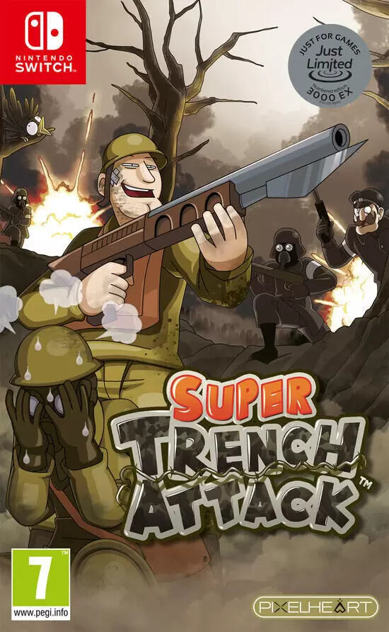 Jeux Nintendo Switch - Super Trench Attack Just Limited
