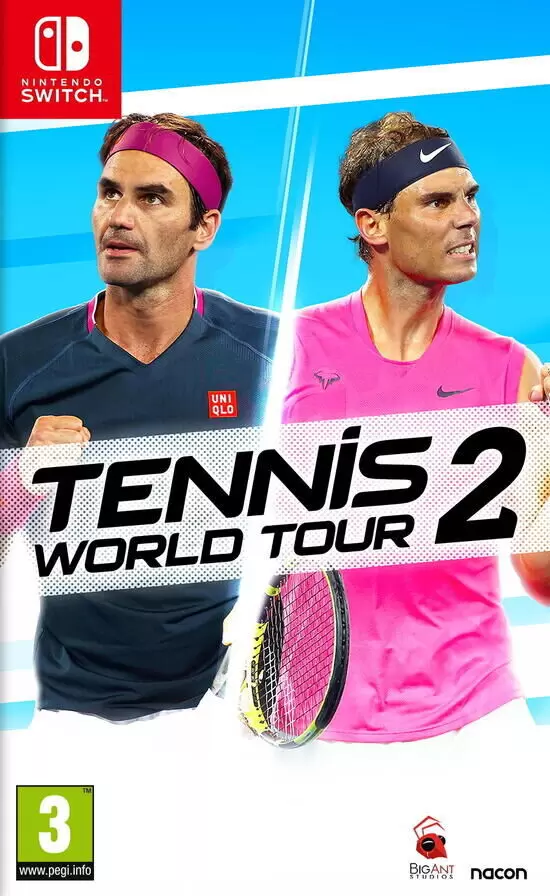 Jeux Nintendo Switch - Tennis World Tour 2