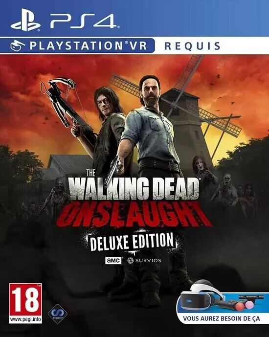 PS4 Games - The Walking Dead Onslaught Deluxe Vr