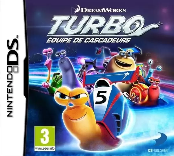 Nintendo DS Games - Turbo : équipe de cascadeurs
