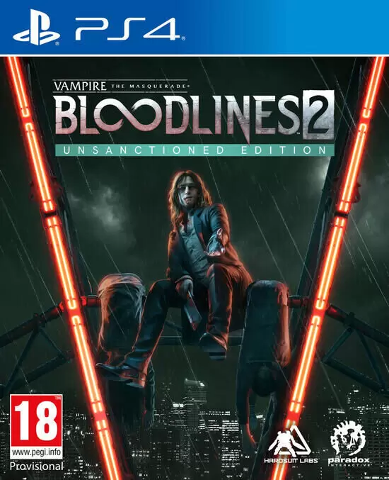 Jeux PS4 - Vampire The Masquerade Bloodlines 2 Unsanctioned Edition