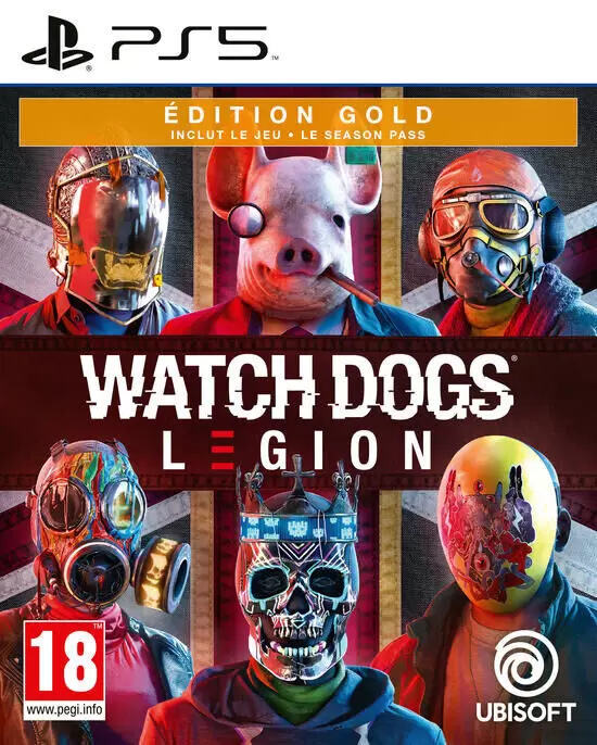 Jeux PS5 - Watch Dogs Legion Edition Gold