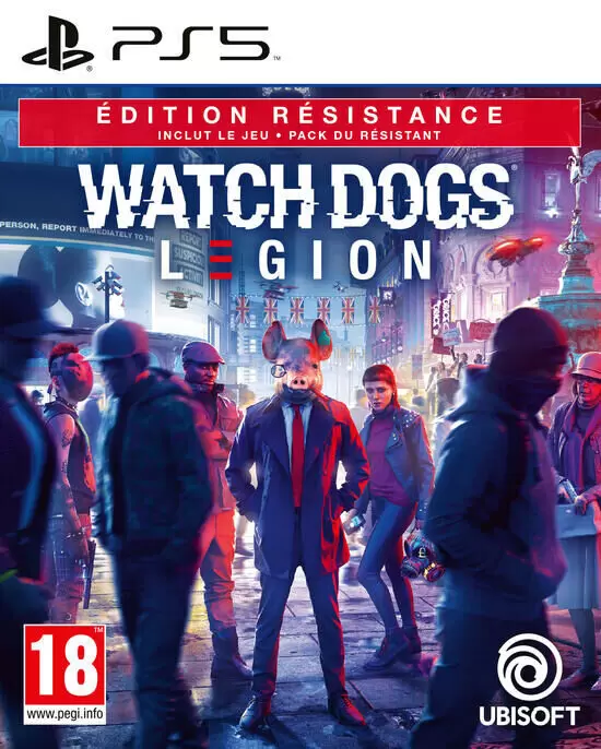 PS5 Games - Watch Dogs Legion Edition Resistance 