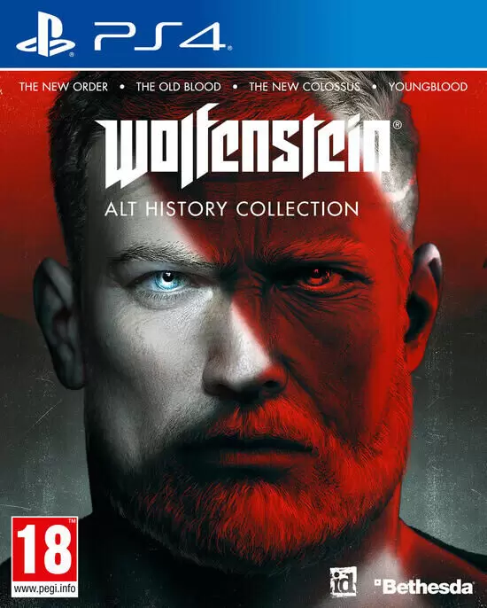 Jeux PS4 - Wolfenstein Alt History Collection