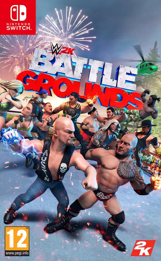 Jeux Nintendo Switch - WWE2K Battlegrounds