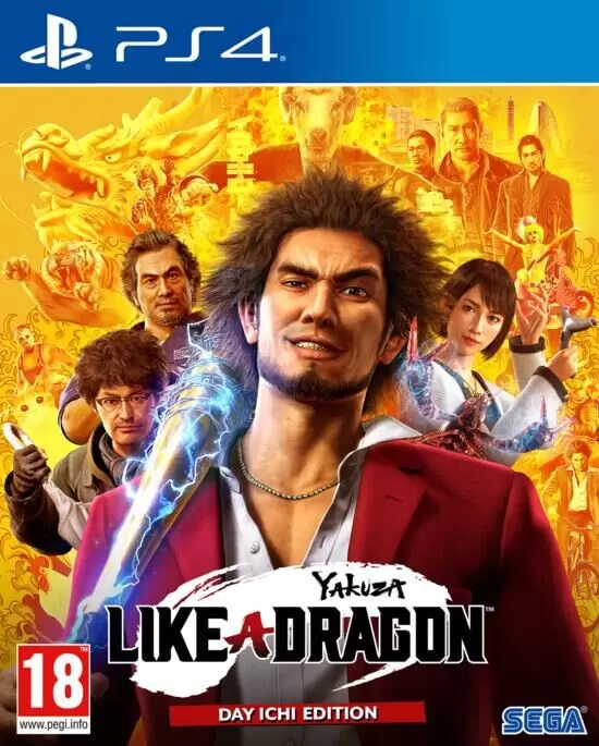 PS4 Games - Yakuza 7 Like A Dragon Day Ichi Edition