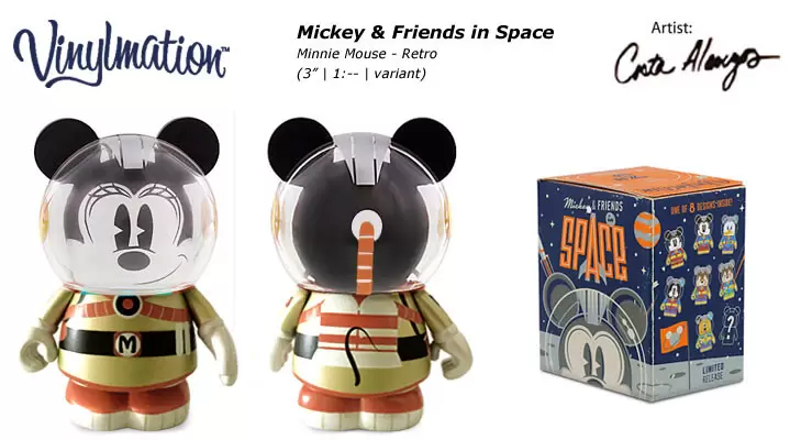 Mickey Mouse & Friends in Space - Minnie Mouse - Retro Variant