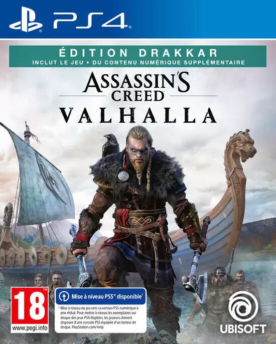 Jeux PS4 - Assassin’s Creed Valhalla - Drakkar Edition