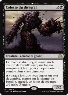 Ténèbres sur Innistrad - Colosse du diregraf Foil