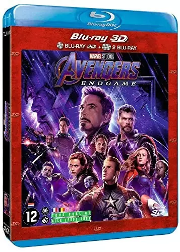Films MARVEL - Avengers : Endgame 3D 2D + Blu-Ray Bonus