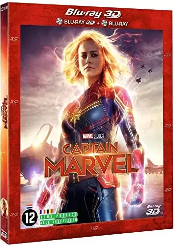Films MARVEL - Captain Marvel 3D + Blu-Ray 2D