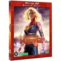 Captain Marvel 3D + Blu-Ray 2D