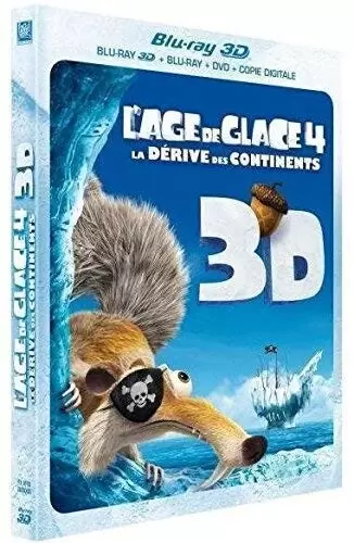 Film d\'Animation - L\'Age de Glace 4 : La dérive des Continents