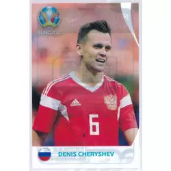 Panini Euro EM 2020 Preview Sticker Russland RUS 18 Denis Cheryshev 