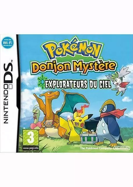 Nintendo DS Games - Pokémon Donjon Mystère : Explorateurs du Ciel