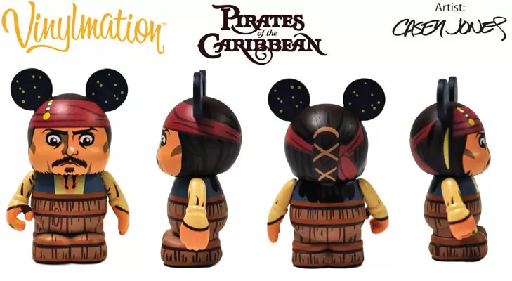 Pirates Of The Caribbean Series 1 - Jack Sparrow in Barrel