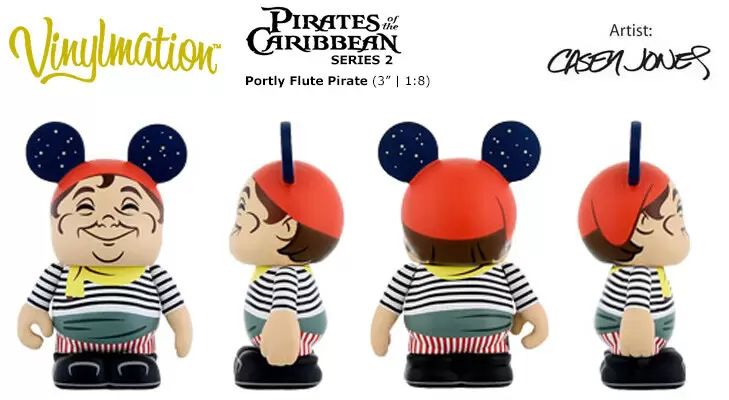 Pirates Of The Caribbean Series 2 - Portly Flute Pirate