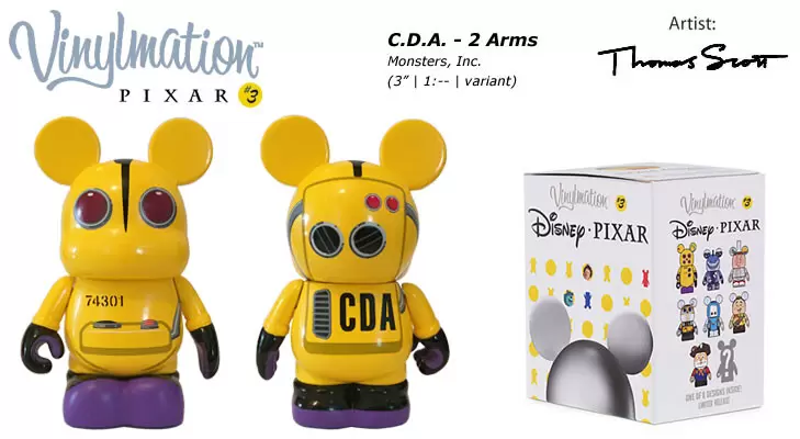 Pixar Series 3 - C.D.A. - 2 arms