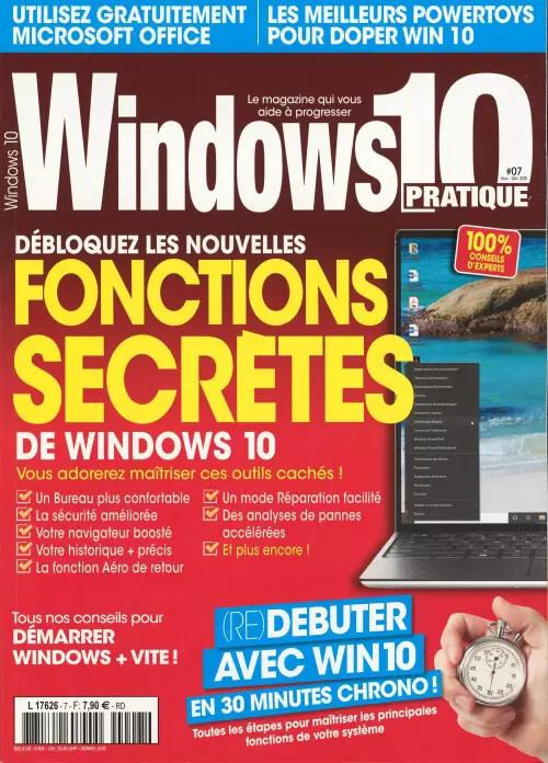 Windows 10 Pratique - Windows 10 Pratique n°7