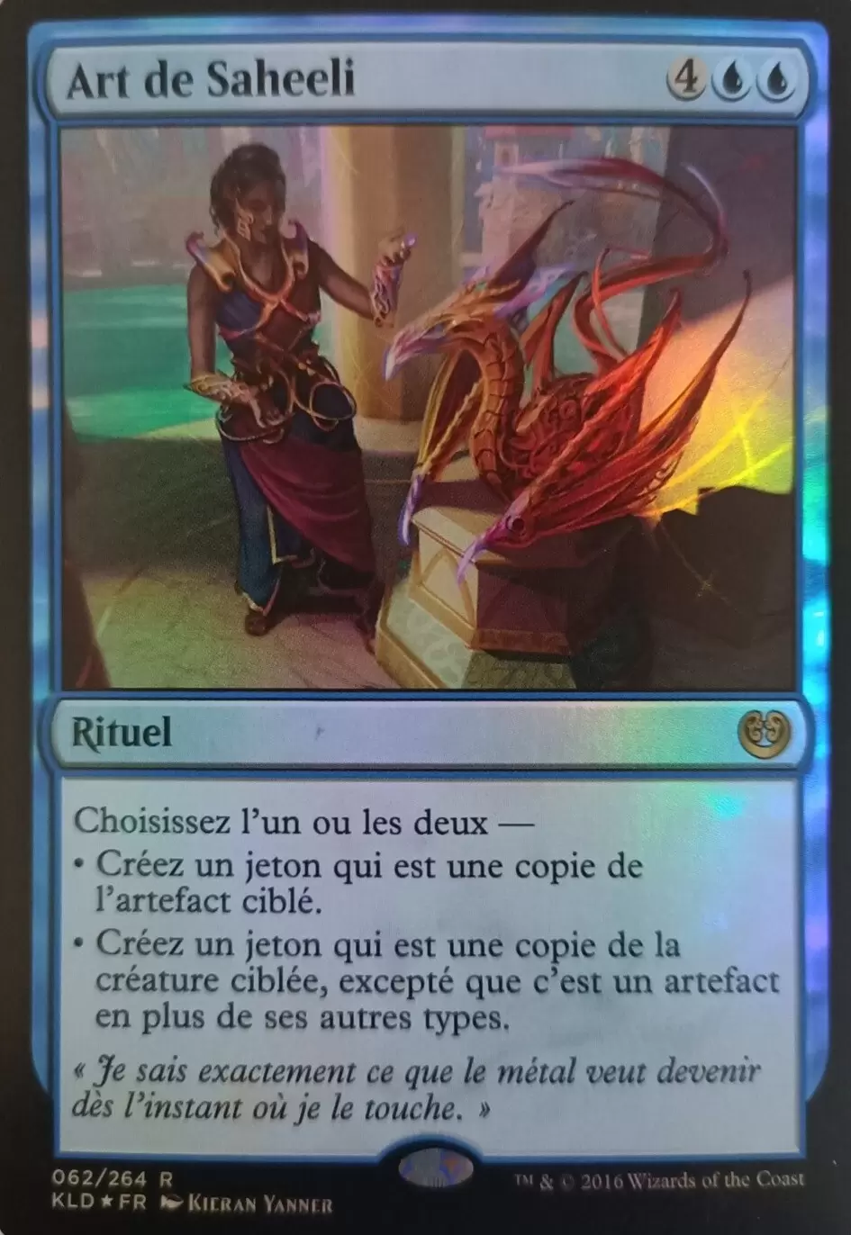 Kaladesh - Art de  Saheeli - FOIL