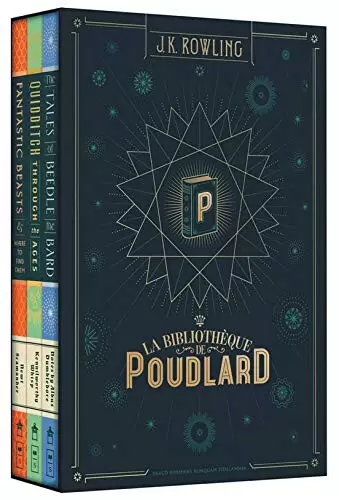 Livres Harry Potter et Animaux Fantastiques - La bibliothèque de Poudlard
