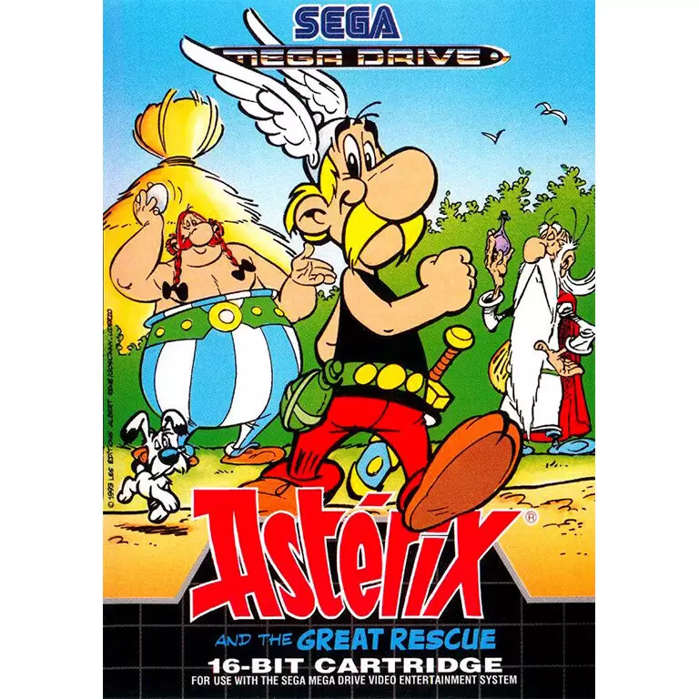 Jeux SEGA Mega Drive - Asterix and the Great Rescue
