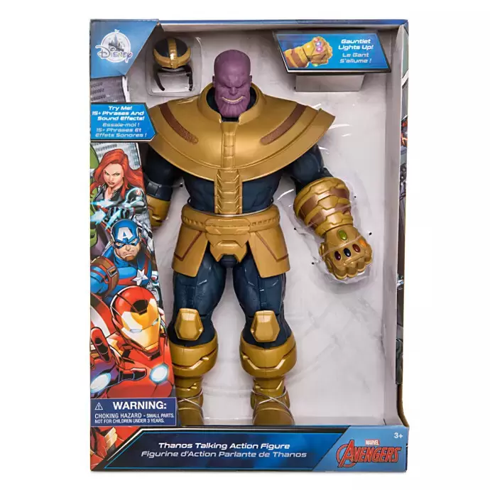 Disney Store Marvel Action Figures - Thanos