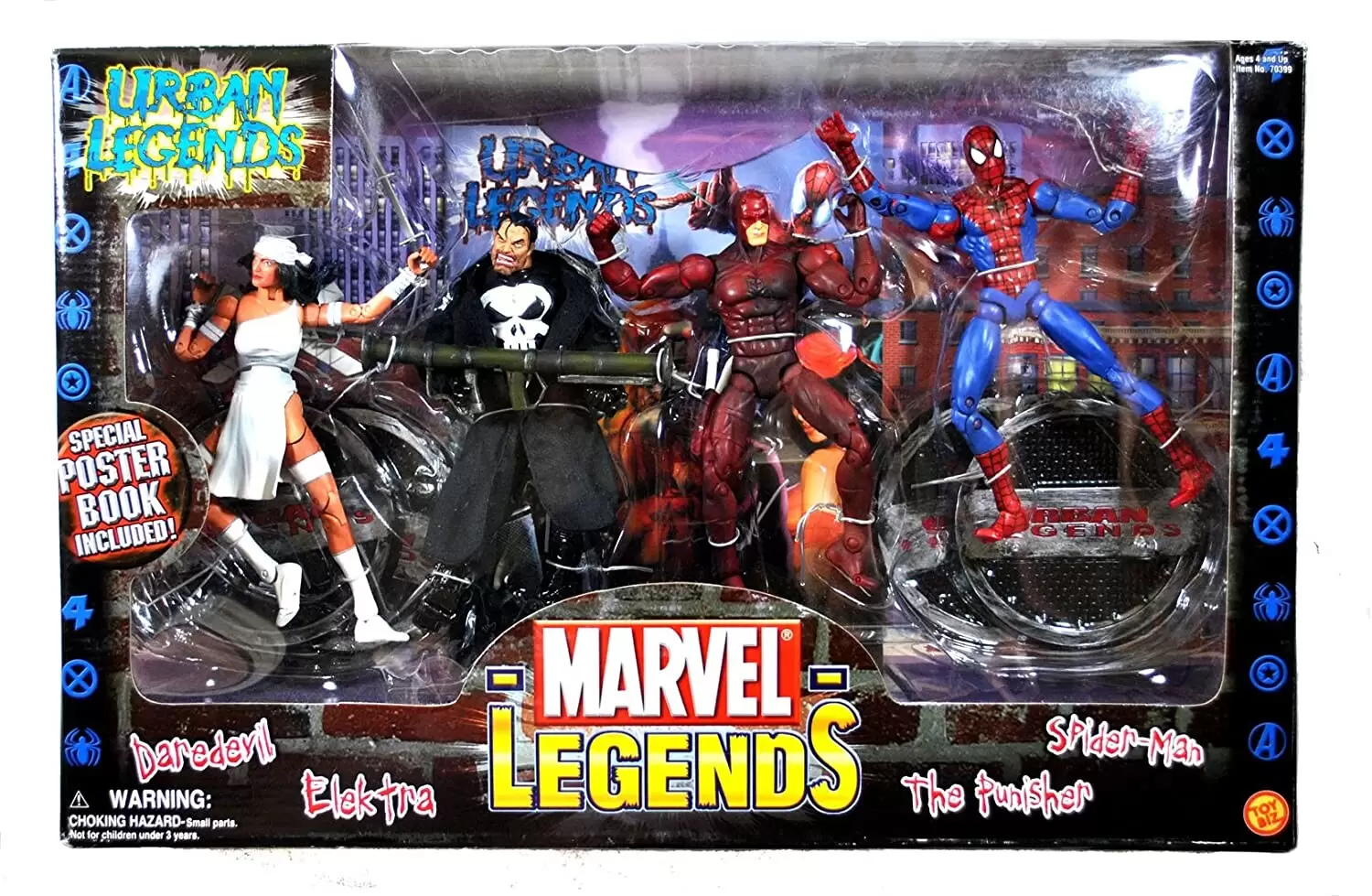 Marvel Legends Toy Biz - (2002-2012) - Urban Legends 4 Pack