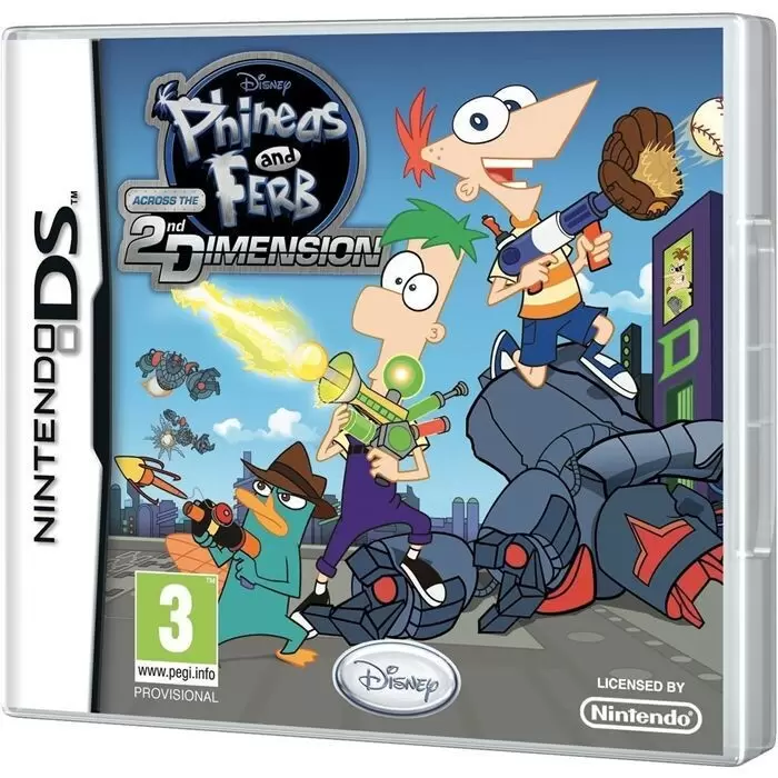 Jeux Nintendo DS - Phineas et Ferb : voyage dans la deuxième dimension