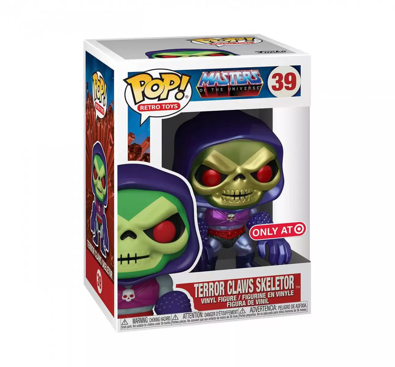 POP! Retro Toys - Masters of the Universe - Terror Claws Skeletor Metallic