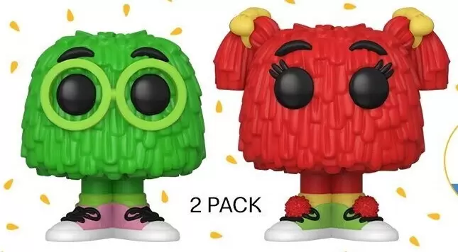POP! Ad Icons - McDonalds - Fry Guys Green & Red 2 Pack