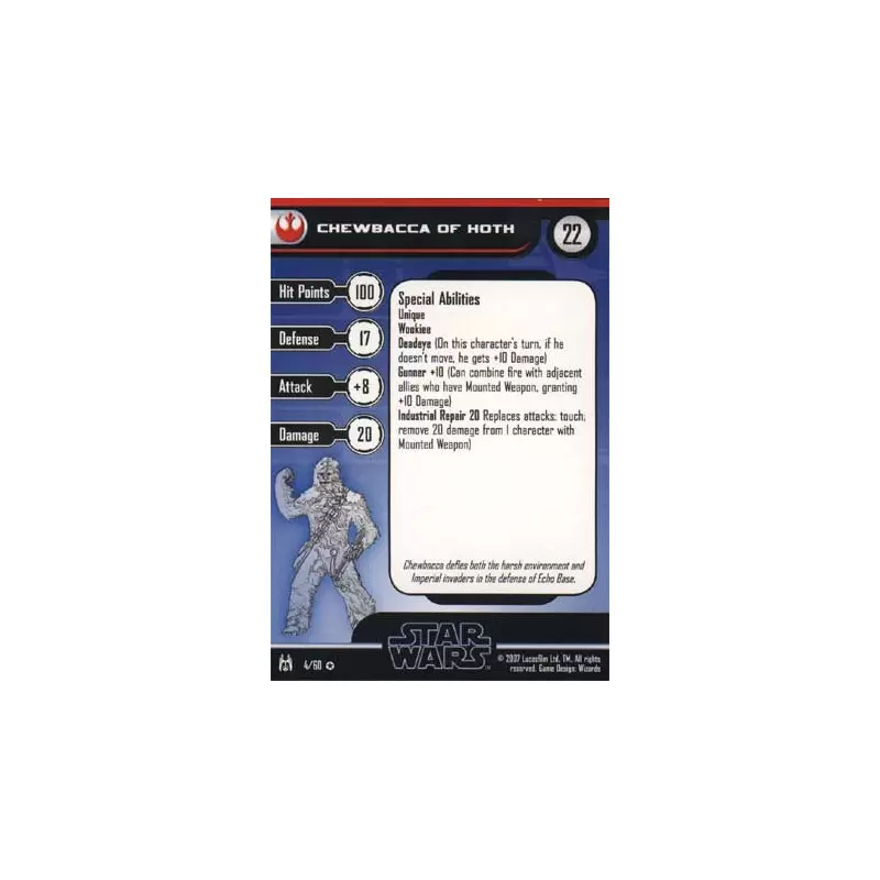 The force unleashed - Chewbacca of Hoth