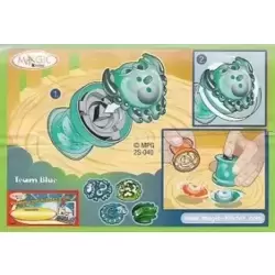 BPZ Blue Team - Spinning Top Blue