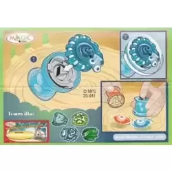 BPZ Blue Team - Spinning Top Blue
