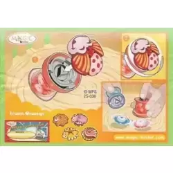BPZ Orange Team - Spinning top Orange
