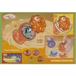 BPZ Orange Team - Spinning top Orange