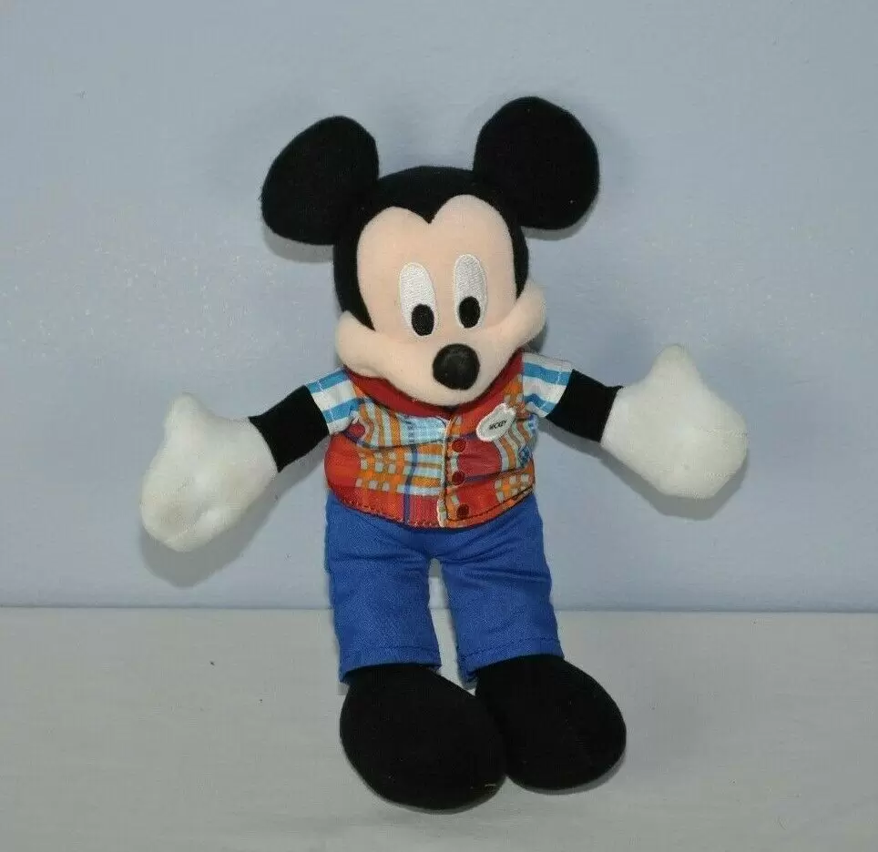 Walt Disney Plush - Mickey And Friends - Mickey Mouse Tour Guide Cast Member