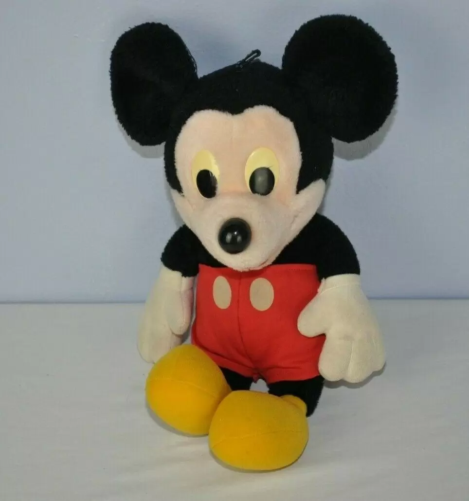 Vintage mickey sale mouse stuffed animal