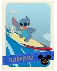 Disney Sports Trading Cards Pin Series - Stitch