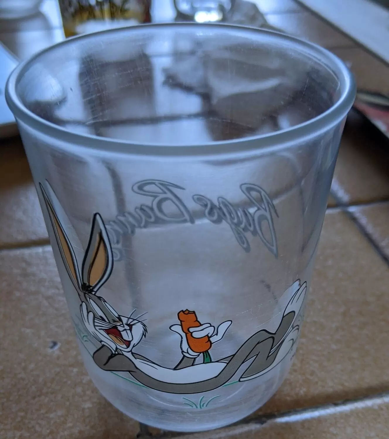 Verre moutarde Warner bros - Verre Bugs Bunny