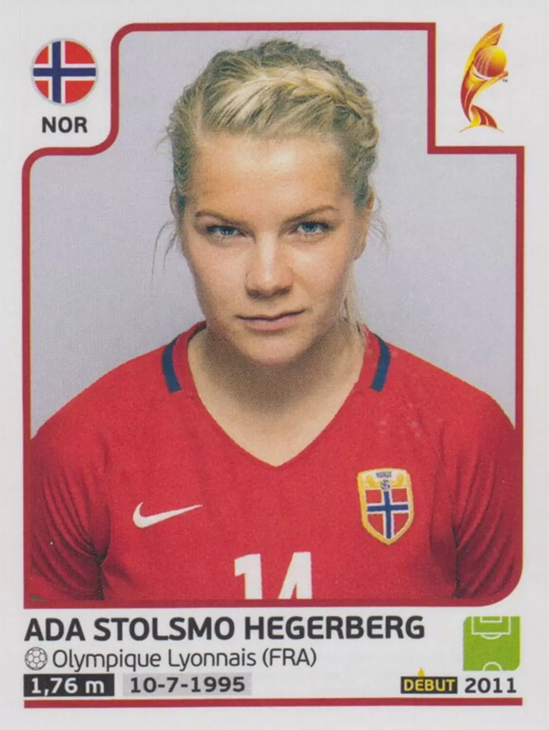Women\'s Euro 2017 The Netherlands - Ada Stolsmo Hegerberg - Norway