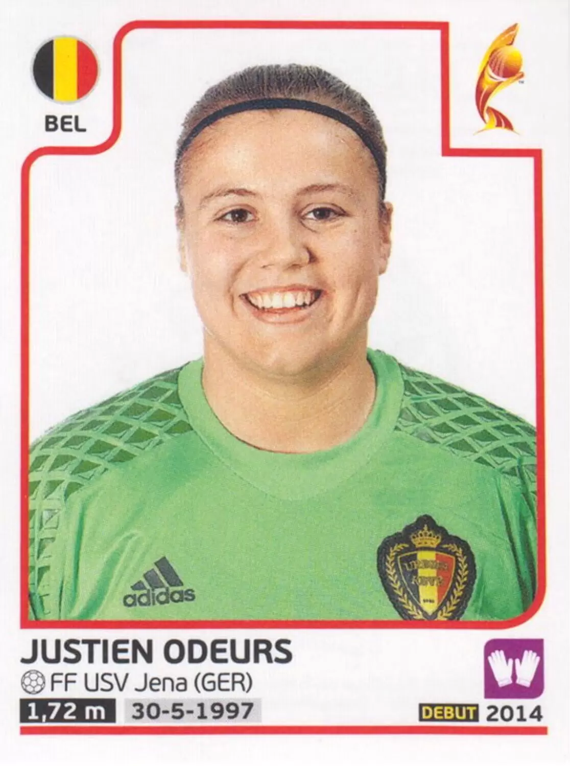 Women\'s Euro 2017 The Netherlands - Justien Odeurs - Belgium