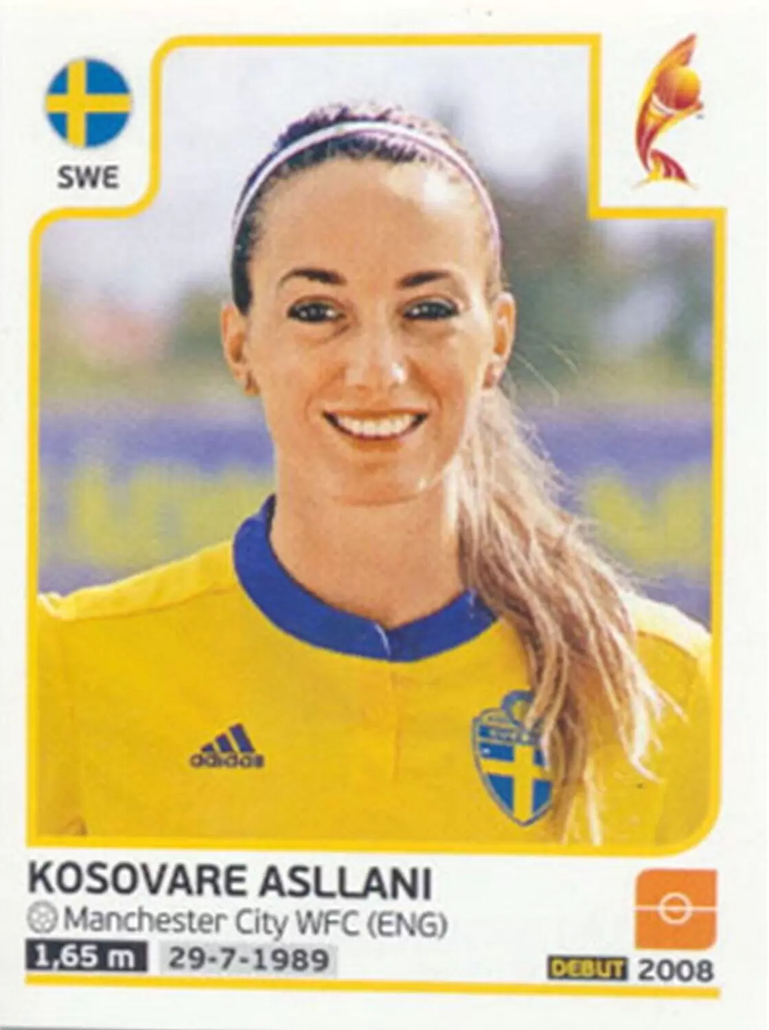 Women\'s Euro 2017 The Netherlands - Kosovare Asllani - Sweden