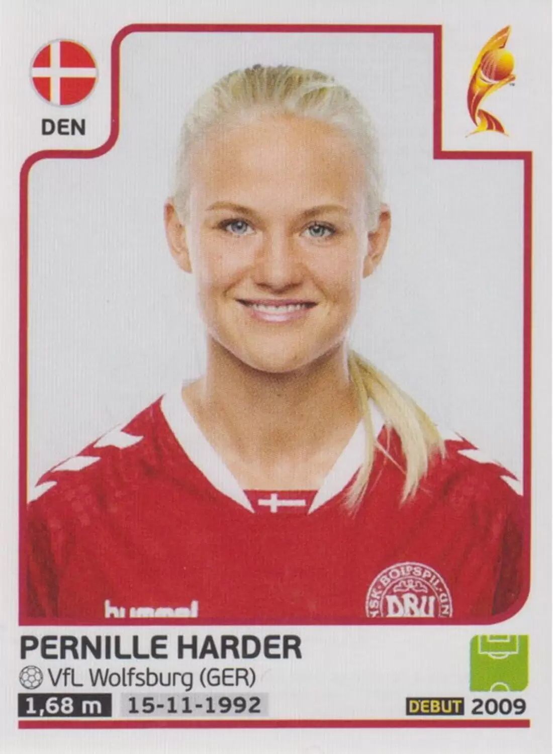 Women\'s Euro 2017 The Netherlands - Pernille Harder - Denmark